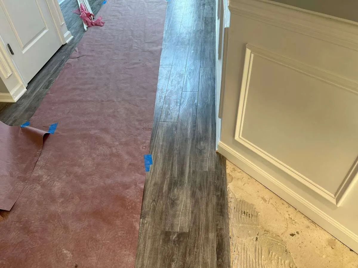 Completed marble shower restoration in St. James